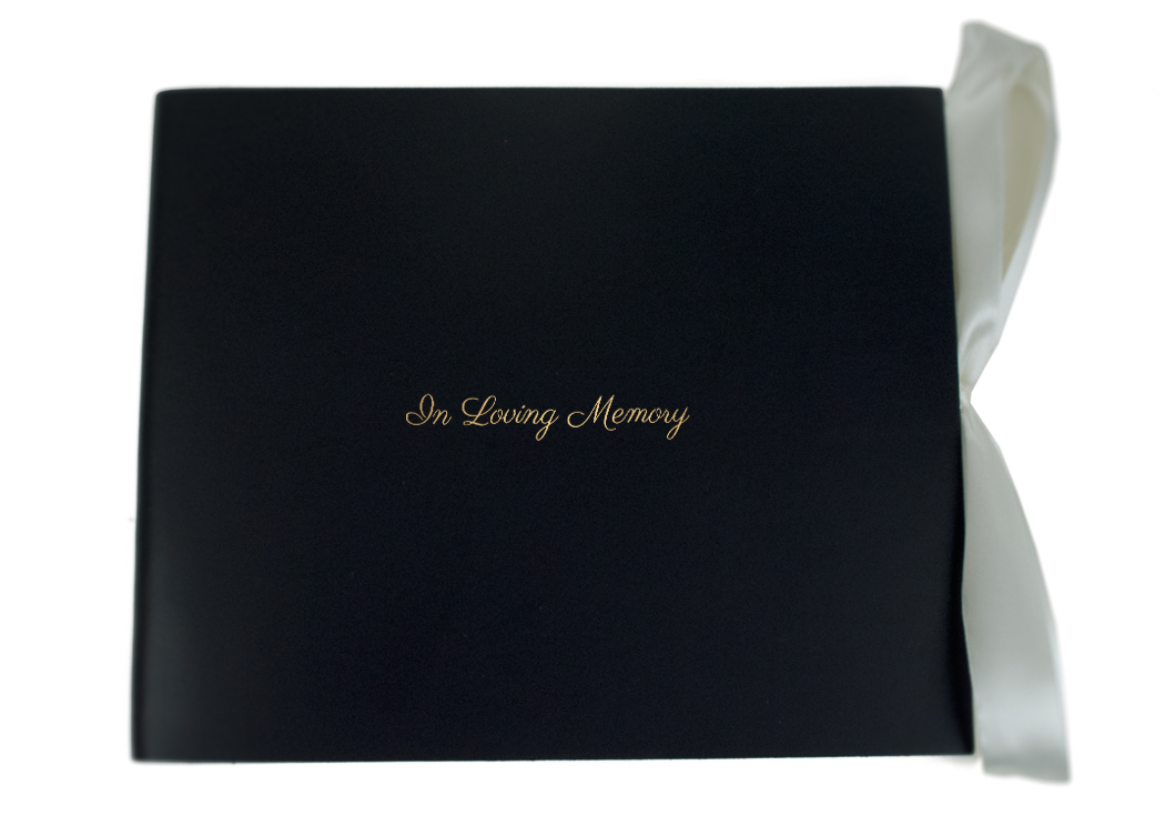 Personalised Puro Extra Large Leather Guest Book Personalised