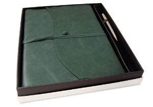 Capri A4 Leather Refillable Journal