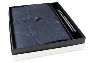 Amalfi A5 Leather Refillable Journal