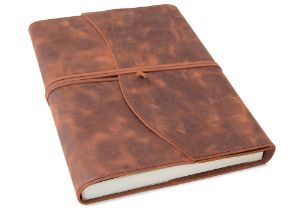 Amalfi A4 Leather Refillable Journal