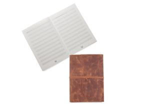 Amalfi A4 Leather Refillable Journal