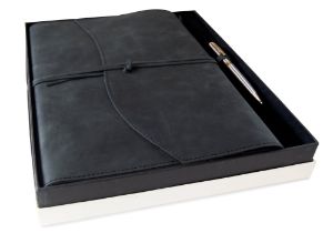 Amalfi A4 Leather Refillable Journal