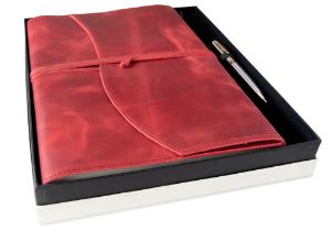 Amalfi A4 Leather Refillable Journal