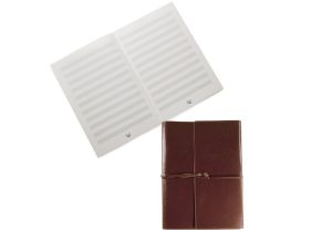 Tuscan A4 Leather Refillable Journal