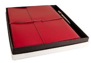Tuscan A4 Leather Refillable Journal
