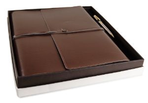 Tuscan A4 Leather Refillable Journal