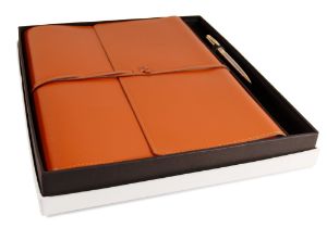Tuscan A4 Leather Refillable Journal