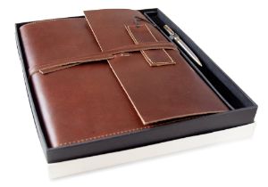 Beatnik A4 Leather Refillable Journal